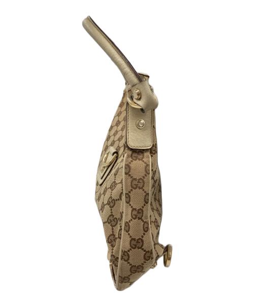 GUCCI（グッチ）GUCCI (グッチ) ワンハンドバッグ ブラウンの古着・服飾アイテム