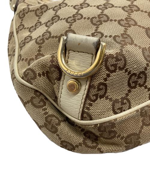 GUCCI（グッチ）GUCCI (グッチ) ワンハンドバッグ ブラウンの古着・服飾アイテム