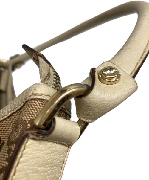 GUCCI（グッチ）GUCCI (グッチ) ワンハンドバッグ ブラウンの古着・服飾アイテム