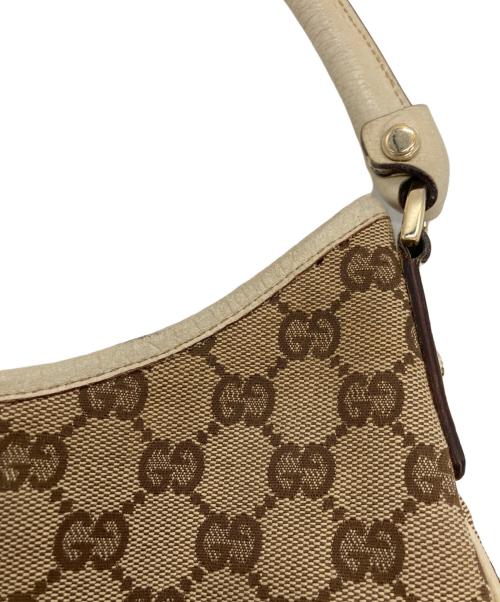 GUCCI（グッチ）GUCCI (グッチ) ワンハンドバッグ ブラウンの古着・服飾アイテム