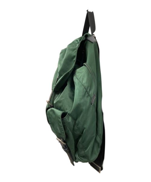 PRADA（プラダ）PRADA (プラダ) ナイロンリュック グリーンの古着・服飾アイテム