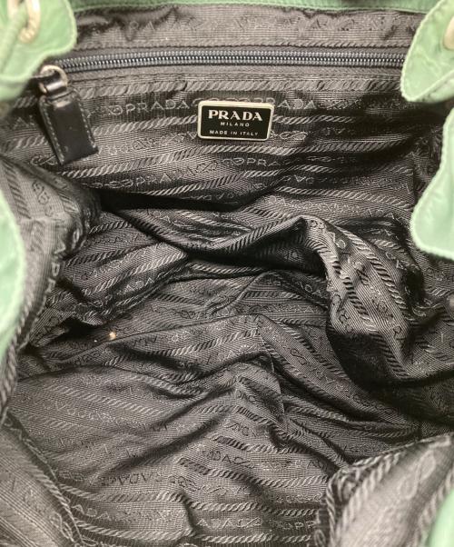 PRADA（プラダ）PRADA (プラダ) ナイロンリュック グリーンの古着・服飾アイテム