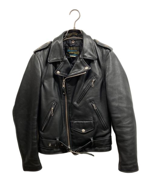 Schott（ショット）Schott (ショット) ワンスターダブルライダースジャケット ブラック サイズ:32の古着・服飾アイテム