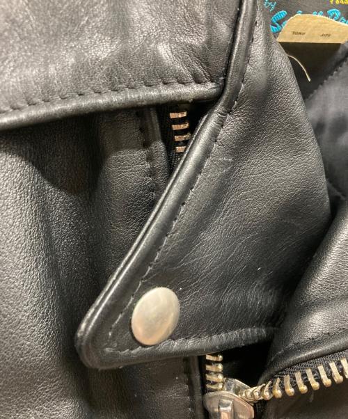Schott（ショット）Schott (ショット) ワンスターダブルライダースジャケット ブラック サイズ:32の古着・服飾アイテム