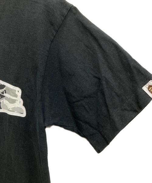 BAPESTA（ベイプスタ）BAPESTA (ベイプスタ) プリントTシャツ ブラック サイズ:Mの古着・服飾アイテム