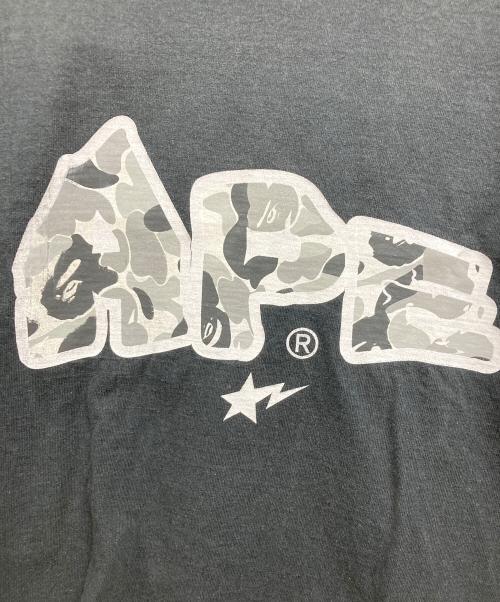 BAPESTA（ベイプスタ）BAPESTA (ベイプスタ) プリントTシャツ ブラック サイズ:Mの古着・服飾アイテム