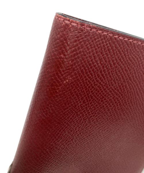 HERMES（エルメス）HERMES (エルメス) 手帳カバー ワインレッドの古着・服飾アイテム
