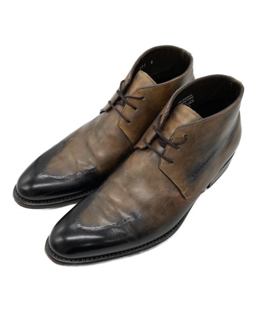 harriss（ハリス）Harriss (ハリス) チャッカーブーツ ブラウン サイズ:US6の古着・服飾アイテム