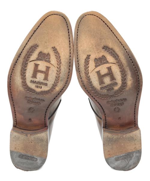 harriss（ハリス）Harriss (ハリス) チャッカーブーツ ブラウン サイズ:US6の古着・服飾アイテム