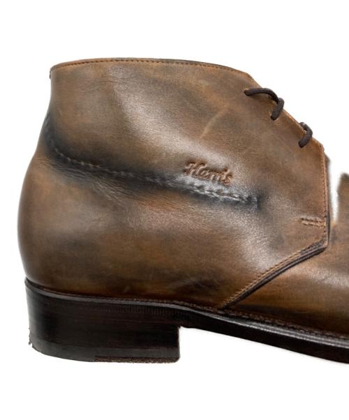 harriss（ハリス）Harriss (ハリス) チャッカーブーツ ブラウン サイズ:US6の古着・服飾アイテム