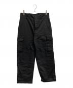 HOUSTONヒューストン）の古着「FRENCH MILITARY M-47 PANTS」｜ブラック