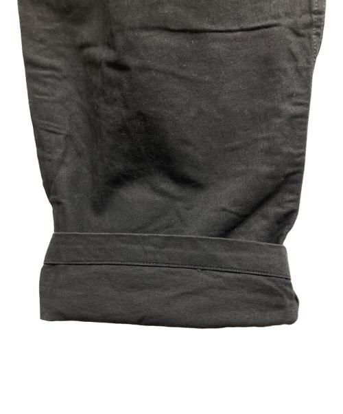 HOUSTON（ヒューストン）HOUSTON (ヒューストン) FRENCH MILITARY M-47 PANTS ブラック サイズ:35の古着・服飾アイテム