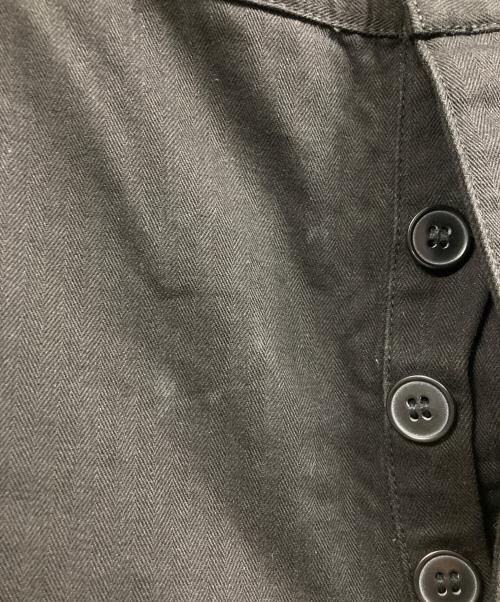 HOUSTON（ヒューストン）HOUSTON (ヒューストン) FRENCH MILITARY M-47 PANTS ブラック サイズ:35の古着・服飾アイテム