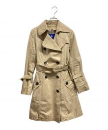 BURBERRY BLUE LABEL（バーバリー ブルー レーベル）の古着「ライナー付トレンチコート」｜ベージュ