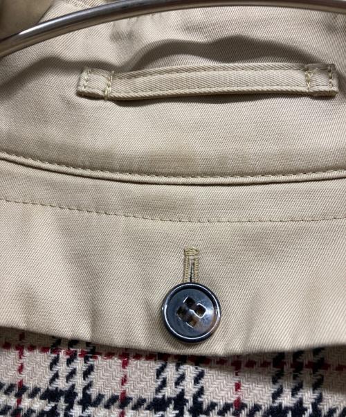 BURBERRY BLUE LABEL（バーバリー ブルー レーベル）BURBERRY BLUE LABEL (バーバリー ブルー レーベル) ライナー付トレンチコート ベージュ サイズ:36の古着・服飾アイテム