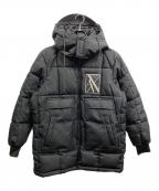 ARMANI EXCHANGEアルマーニ エクスチェンジ）の古着「PUFFER JACKET」｜ブラック