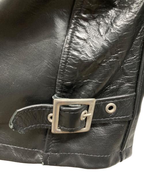 Schott（ショット）Schott (ショット) ライナー付シングルライダースレザージャケット ブラック サイズ:38の古着・服飾アイテム