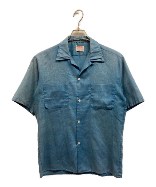 McGREGOR（マックレガー）McGREGOR (マックレガー) ヴィンテージ半袖シャツ ブルー サイズ:SIZE 14-Sの古着・服飾アイテム