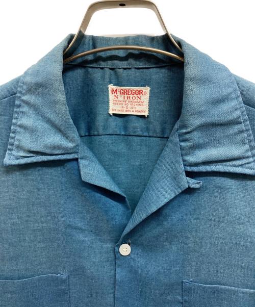 McGREGOR（マックレガー）McGREGOR (マックレガー) ヴィンテージ半袖シャツ ブルー サイズ:SIZE 14-Sの古着・服飾アイテム