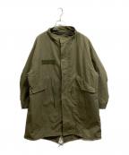 FREAK'S STOREフリークスストア）の古着「ライナー付きM-65モッズコート」｜カーキ