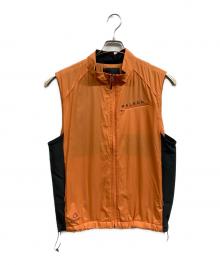 MALBON GOLF（マルボンゴルフ）の古着「POLARTEC ALPHA VEST」｜オレンジ