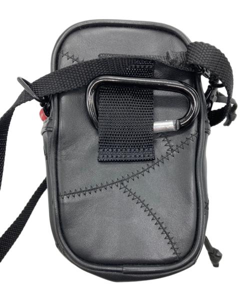SUPREME（シュプリーム）Supreme (シュプリーム) patchwork leather small shoulder bag ブラックの古着・服飾アイテム