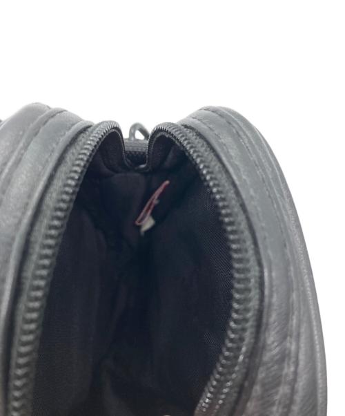 SUPREME（シュプリーム）Supreme (シュプリーム) patchwork leather small shoulder bag ブラックの古着・服飾アイテム