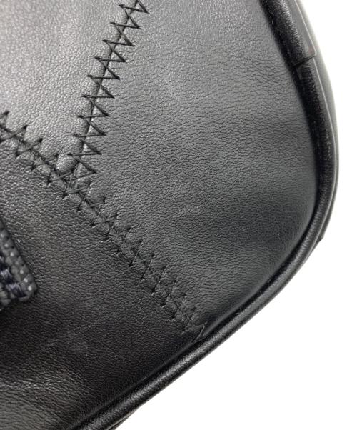 SUPREME（シュプリーム）Supreme (シュプリーム) patchwork leather small shoulder bag ブラックの古着・服飾アイテム