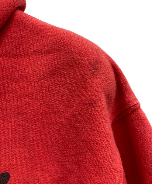 SUPREME（シュプリーム）Supreme (シュプリーム) Malcolm McLaren Duck Joint Zip Up Hoodie レッド サイズ:Mの古着・服飾アイテム