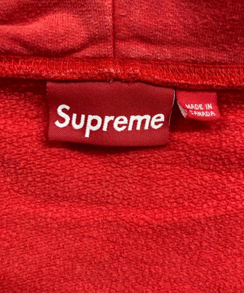 SUPREME（シュプリーム）Supreme (シュプリーム) Malcolm McLaren Duck Joint Zip Up Hoodie レッド サイズ:Mの古着・服飾アイテム