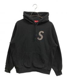 SUPREME（シュプリーム）の古着「Swarovski S Logo Hooded Sweatshirt」｜ブラック
