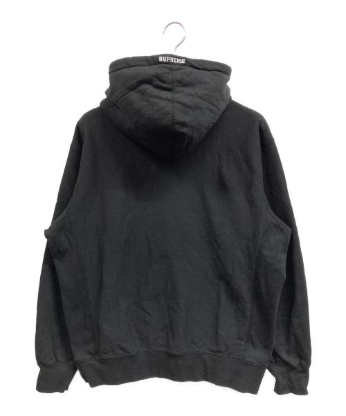 SUPREME（シュプリーム）Supreme (シュプリーム) Swarovski S Logo Hooded Sweatshirt ブラック サイズ:Mの古着・服飾アイテム