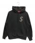 Supreme（シュプリーム）の古着「Swarovski S Logo Hooded Sweatshirt」｜ブラック