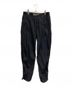DIESELディーゼル）の古着「P-POST ナイロンパンツ」｜ブラック