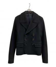 DIOR HOMME（ディオール オム）の古着「06AW ショートPコート」｜ブラック
