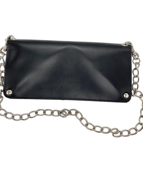 COMME des GARCONS（コムデギャルソン）COMME des GARCONS (コムデギャルソン) アイレットチェーンウォレット ブラックの古着・服飾アイテム