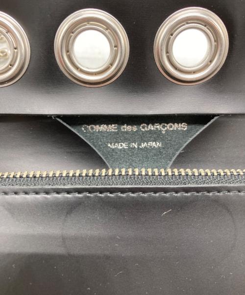 COMME des GARCONS（コムデギャルソン）COMME des GARCONS (コムデギャルソン) アイレットチェーンウォレット ブラックの古着・服飾アイテム