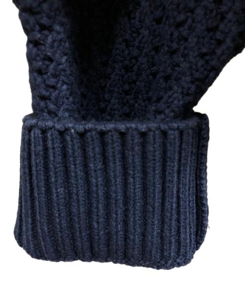 adidas（アディダス）adidas (アディダス) ADICOLOR KNITTED CREW SWEATSHIRT ネイビー サイズ:Mの古着・服飾アイテム