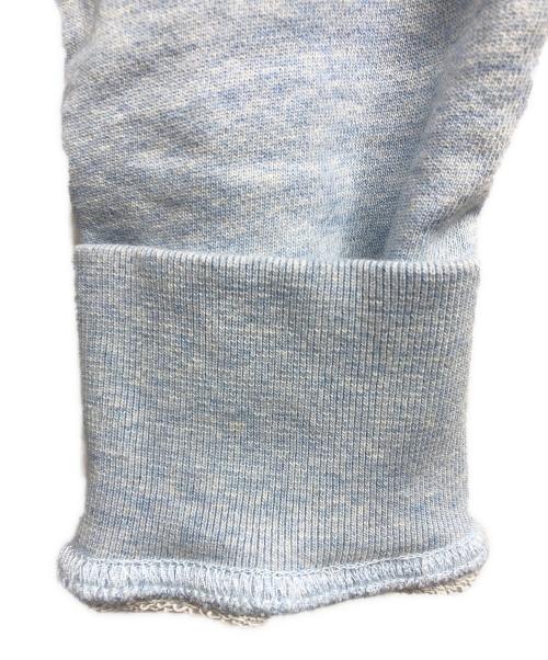 maison kitsune（メゾンキツネ）MAISON KITSUNE (メゾンキツネ) DOUBLE FOX HEAD SWEAT ブルー サイズ:Ｓの古着・服飾アイテム