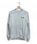 MAISON KITSUNE（メゾンキツネ）の古着「DOUBLE FOX HEAD SWEAT」｜ブルー
