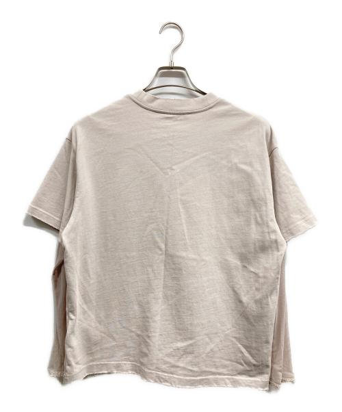 Acne studios（アクネ ストゥディオズ）ACNE STUDIOS (アクネ ストゥディオズ) レイヤードカットソー ベージュ サイズ:XXSの古着・服飾アイテム