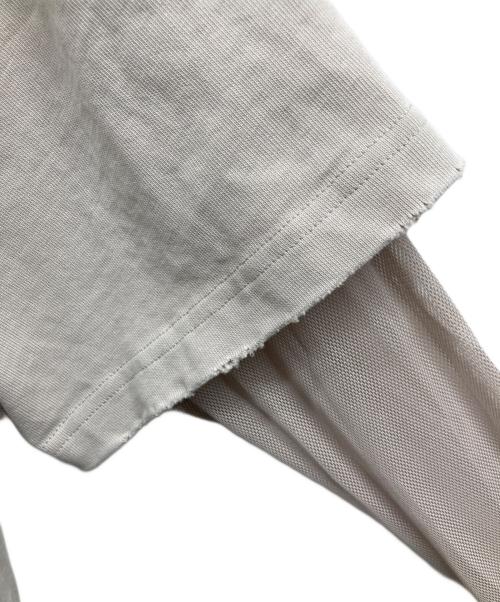 Acne studios（アクネ ストゥディオズ）ACNE STUDIOS (アクネ ストゥディオズ) レイヤードカットソー ベージュ サイズ:XXSの古着・服飾アイテム