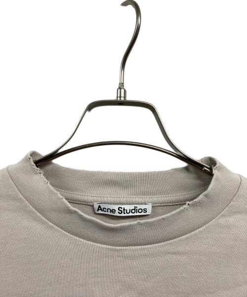 Acne studios（アクネ ストゥディオズ）ACNE STUDIOS (アクネ ストゥディオズ) レイヤードカットソー ベージュ サイズ:XXSの古着・服飾アイテム
