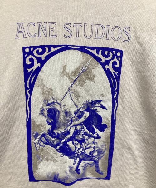 Acne studios（アクネ ストゥディオズ）ACNE STUDIOS (アクネ ストゥディオズ) レイヤードカットソー ベージュ サイズ:XXSの古着・服飾アイテム