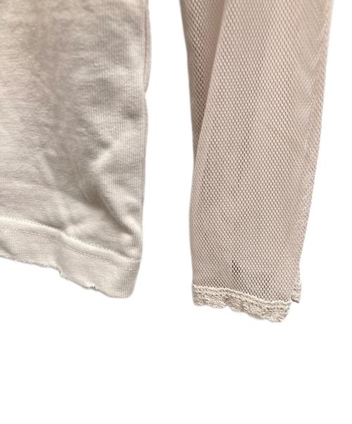 Acne studios（アクネ ストゥディオズ）ACNE STUDIOS (アクネ ストゥディオズ) レイヤードカットソー ベージュ サイズ:XXSの古着・服飾アイテム