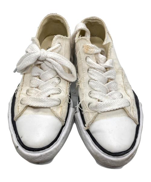 Maison MIHARA YASUHIRO（メゾン ミハラ ヤスヒロ）Maison MIHARA YASUHIRO (メゾン ミハラ ヤスヒロ) PETERSON LOW CANVAS ローカットスニーカー ホワイト サイズ:43の古着・服飾アイテム