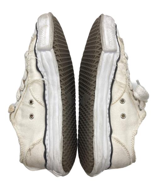 Maison MIHARA YASUHIRO（メゾン ミハラ ヤスヒロ）Maison MIHARA YASUHIRO (メゾン ミハラ ヤスヒロ) PETERSON LOW CANVAS ローカットスニーカー ホワイト サイズ:43の古着・服飾アイテム