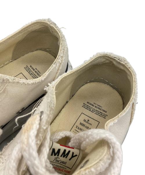 Maison MIHARA YASUHIRO（メゾン ミハラ ヤスヒロ）Maison MIHARA YASUHIRO (メゾン ミハラ ヤスヒロ) PETERSON LOW CANVAS ローカットスニーカー ホワイト サイズ:43の古着・服飾アイテム