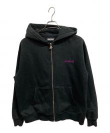 SUPPLIER（サプライヤー）の古着「ジップパーカー/SUPPLIERパーカー」｜ブラック