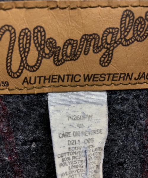 Wrangler（ラングラー）Wrangler (ラングラー) 裏ブランケット デニムジャケット インディゴ サイズ:不明の古着・服飾アイテム